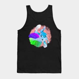 fighting fish Tank Top